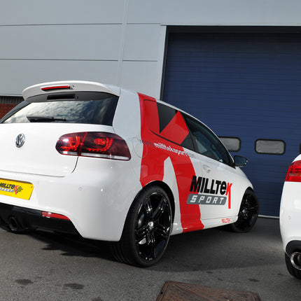 Milltek Sport - Cat Back Exhaust (Multiple Options) - VW Golf MK6 R - Car Enhancements UK