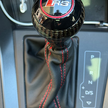 DSG "RS" Carbon Replacement Shift Knob & Gator - Car Enhancements UK