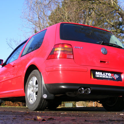 Milltek Sport - Cat Back Exhaust (Multiple Options) VW Golf MK4 / Seat Leon Cupra MK1 - Car Enhancements UK