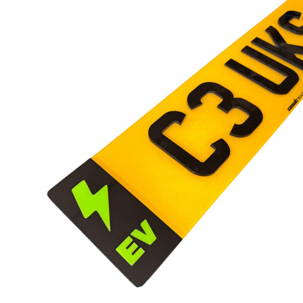 Number Plate Tags - Electric Vehicles (EV)