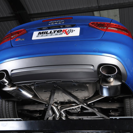 Milltek Sport - Cat Back Exhaust (Multiple Options) Audi S5 B8 Coupe & Cabriolet - Car Enhancements UK