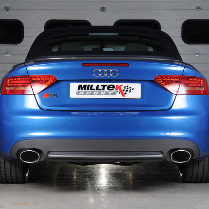 Milltek Sport - Cat Back Exhaust (Multiple Options) Audi S5 B8 Coupe & Cabriolet - Car Enhancements UK