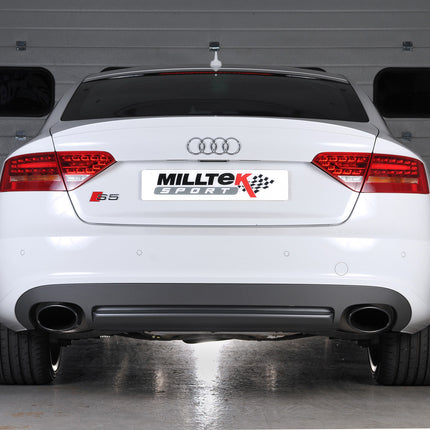 Milltek Sport - Cat Back Exhaust (Multiple Options) Audi S5 B8 3.0 V6 (SPORTBACK) - Car Enhancements UK