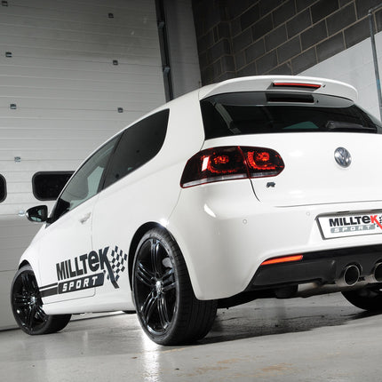 Milltek Sport - Cat Back Exhaust (Multiple Options) - VW Golf MK6 R - Car Enhancements UK