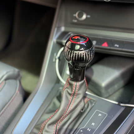 DSG "RS" Carbon Replacement Shift Knob & Gator - Car Enhancements UK