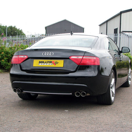 Milltek Sport - Cat Back Exhaust (Multiple Options) Audi A5 B8 (8T) 3.0 TDi (DPF) Coupe & Cabriolet - Car Enhancements UK