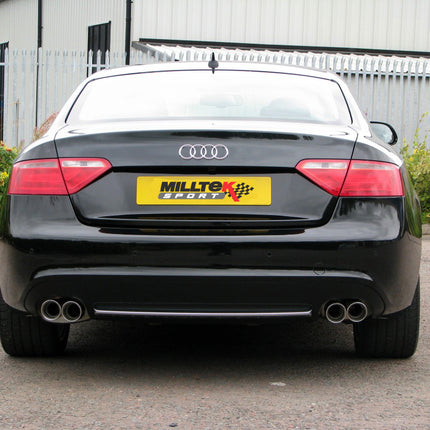 Milltek Sport - Cat Back Exhaust (Multiple Options) Audi A5 B8 (8T) 3.0 TDi (DPF) Coupe & Cabriolet - Car Enhancements UK