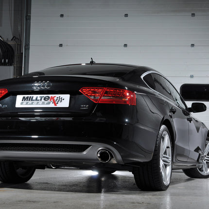 Milltek Sport - Cat Back Exhaust (Multiple Options) Audi A5 B8 (8T) 3.0TSi Multitronic / S Tronic - Car Enhancements UK