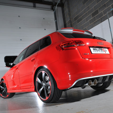 Milltek Sport - Cat Back Exhaust (Multiple Options) Audi RS3 8P S Tronic Sportback - Car Enhancements UK