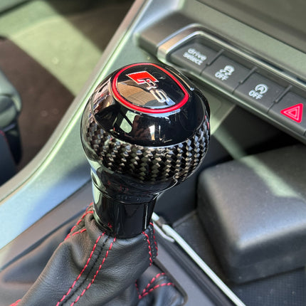 DSG "RS" Carbon Replacement Shift Knob & Gator - Car Enhancements UK