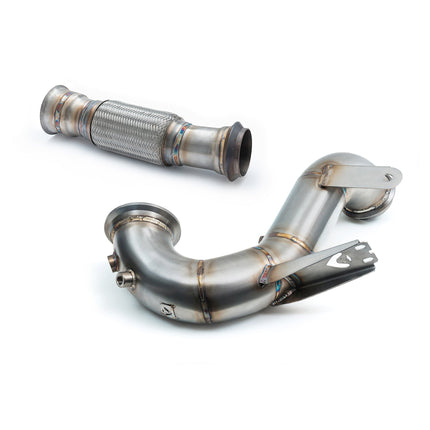 Cobra Exhausts - Mercedes-AMG A 45 S Front Downpipe Sports Cat / De-Cat Performance Exhaust