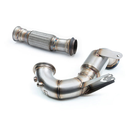 Cobra Exhausts - Mercedes-AMG A 45 S Front Downpipe Sports Cat / De-Cat Performance Exhaust