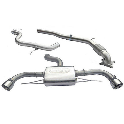 Cobra Exhausts - Audi TT (Mk2) 1.8/2.0 TFSI (2WD) 2011-14 Dual Exit Turbo Back Performance Exhaust