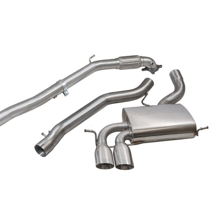 Cobra Exhausts - Audi A3 (8P) 2.0 TFSI Quattro (3 Door) Turbo Back Performance Exhaust