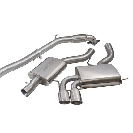 Cobra Exhausts - Audi S3 (8P) Quattro (5 Door) Sportback Turbo Back Performance Exhaust