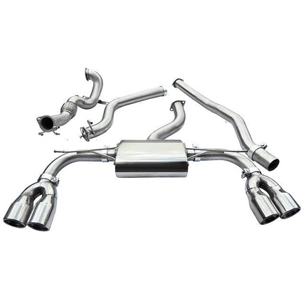 Cobra Exhausts - Audi S3 (8V) 3 Door (Non-Valved) (13-18) Turbo Back Performance Exhaust