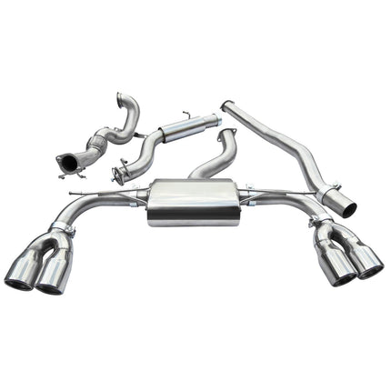 Cobra Exhausts - Audi S3 (8V) Saloon (Non-Valved) (13-18) Turbo Back Performance Exhaust