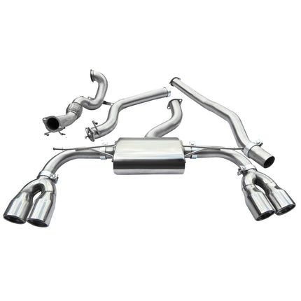 Cobra Exhausts - Audi S3 (8V) Saloon (Non-Valved) (13-18) Turbo Back Performance Exhaust