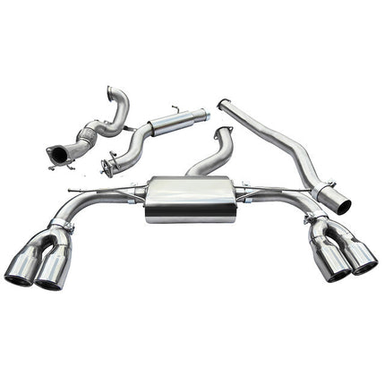 Cobra Exhausts - Audi S3 (8V) 5 Door Sportback (Non-Valved) (13-18) Turbo Back Performance Exhaust