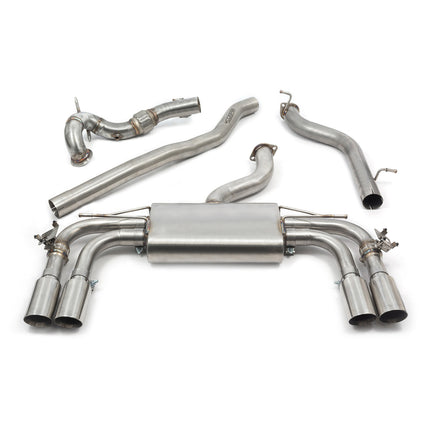 Cobra Exhausts - Audi S3 (8V) Saloon (Valved) (13-18) Turbo Back Performance Exhaust