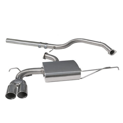 Cobra Exhausts - Audi A3 (8P) 2.0 TDI 140PS (2WD) (3 Door) Twin Tip Cat Back Performance Exhaust