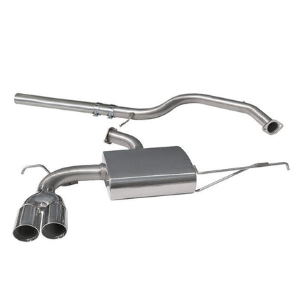 Cobra Exhausts - Audi A3 (8P) 2.0 TDI 170PS (2WD) (3 Door) Twin Tip Cat Back Performance Exhaust