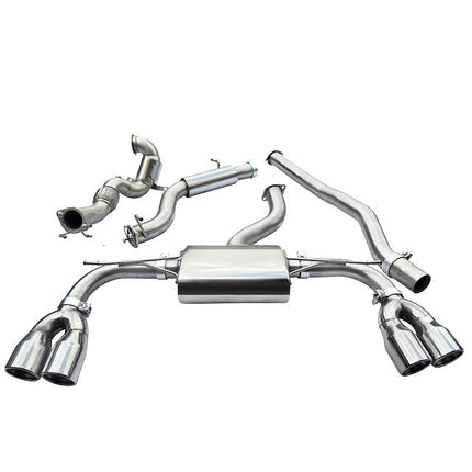 Cobra Exhausts - Audi S3 (8V) 3 Door (Non-Valved) (13-18) Turbo Back Performance Exhaust