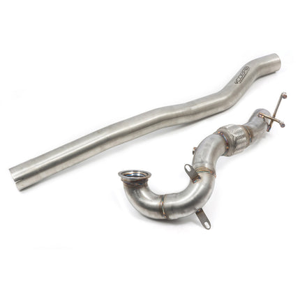 Cobra Exhausts - Audi S3 (8V) 3 door (13-18) Front Downpipe Sports Cat / De-Cat Performance Exhaust