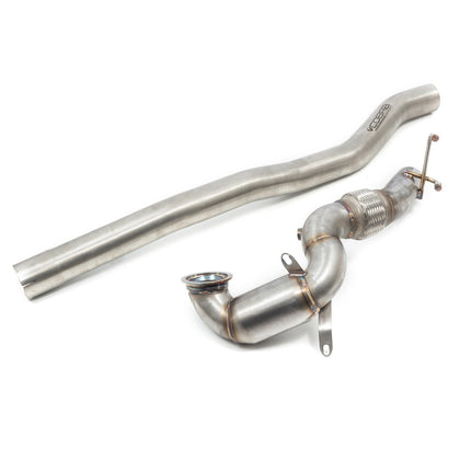 Cobra Exhausts - Audi S3 (8V) 3 door (13-18) Front Downpipe Sports Cat / De-Cat Performance Exhaust