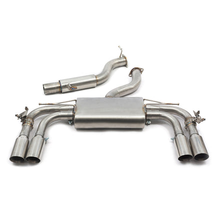 Cobra Exhausts - Audi S3 (8V) 5 Door Sportback (Valved) (13-18) Cat Back Performance Exhaust