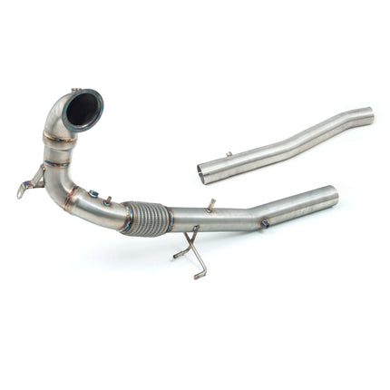 Cobra Exhausts - Audi S3 (8Y) 5 door Sportback Front Downpipe Sports Cat / De-Cat Performance Exhaust