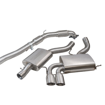 Cobra Exhausts - Audi S3 (8P) Quattro (3 Door) Turbo Back Performance Exhaust