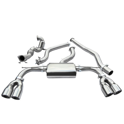 Cobra Exhausts - Audi S3 (8V) Saloon (Non-Valved) (13-18) Turbo Back Performance Exhaust