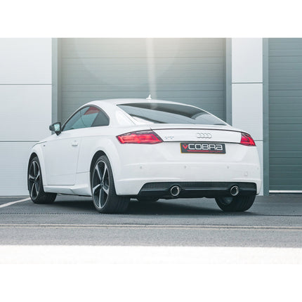 Cobra Exhausts - Audi TT (Mk3) 2.0 TFSI (FWD) (Pre-GPF) Cat Back Performance Exhaust