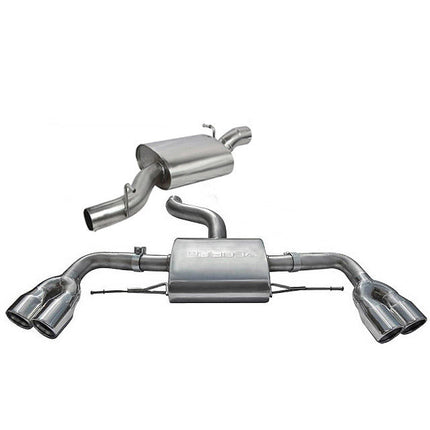 Cobra Exhausts - Audi TTS (Mk2) Quattro Cat Back Performance Exhaust