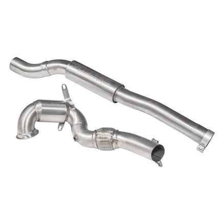 Cobra Exhausts - Audi TTS (Mk3) 2.0 TFSI Front Downpipe Sports Cat / De-Cat Performance Exhaust