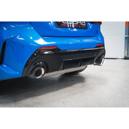 Cobra Exhausts - BMW M135i xDrive (F40) OEM Style M Performance Tips - Carbon Fibre Larger 4" Slip-on Replacement Tailpipes