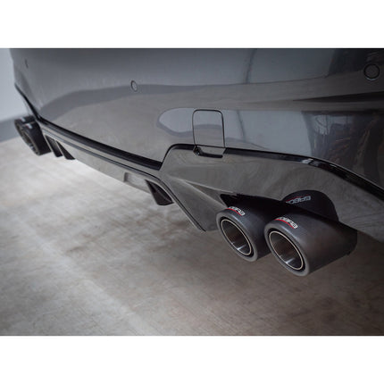 Cobra Exhausts - BMW 330e (G20) (19>) Non-Valved Venom Quad Exit Rear Axle Back M3 Style Performance Exhaust