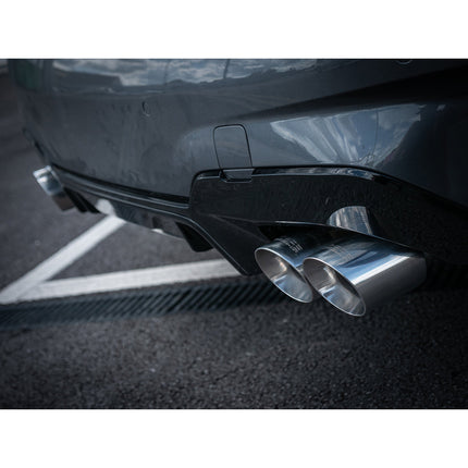 Cobra Exhausts - BMW 330e (G20) (19>) Non-Valved Venom Quad Exit Rear Axle Back M3 Style Performance Exhaust