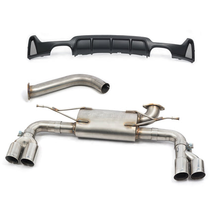 Cobra Exhausts - BMW 420D (F32/F33/F36) (13-20) Quad Exit M4 Style Performance Exhaust Conversion