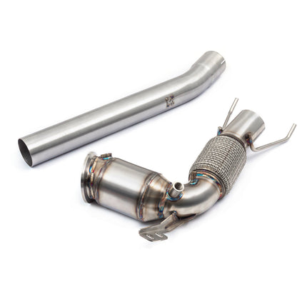 Cobra Exhausts - BMW M135i (F40) Front Downpipe Sports Cat / De-Cat To Cobra Sport Performance Exhaust Package