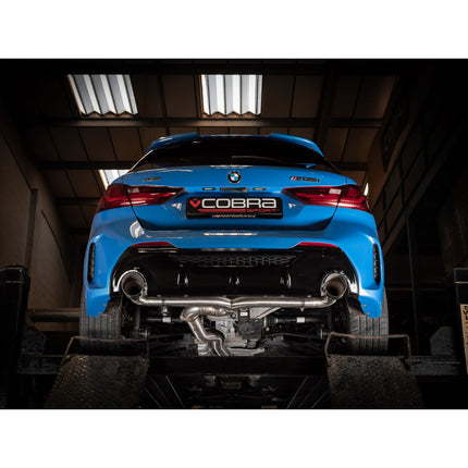 Cobra Exhausts - BMW M135i (F40) GPF/PPF Back Race Box Delete Performance Exhaust