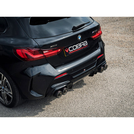 Cobra Exhausts - BMW M135i (F40) Quad Exit GPF/PPF Back M3 Style Performance Exhaust