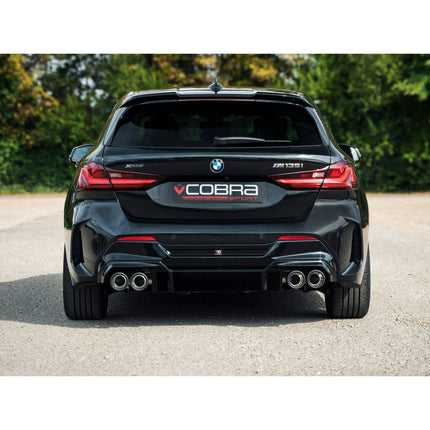 Cobra Exhausts - BMW M135i (F40) Quad Exit GPF/PPF Back M3 Style Performance Exhaust