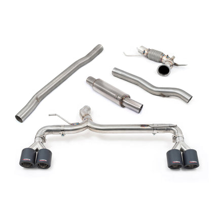 Cobra Exhausts - BMW M135i (F40) Venom Quad Exit Turbo Back M3 Style Race Box Delete Performance Exhaust