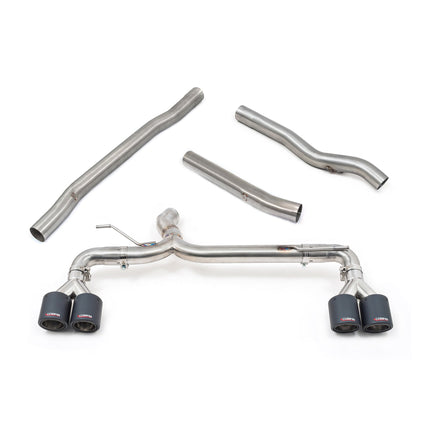 Cobra Exhausts - BMW M135i (F40) Venom Quad Exit M3 Style Race Box Delete Cat Back Performance Exhaust