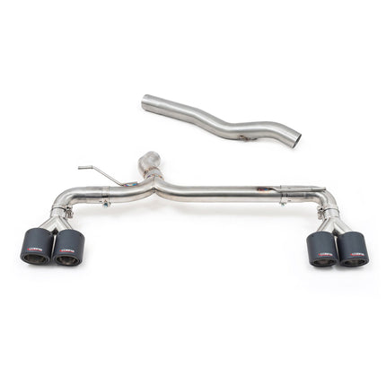 Cobra Exhausts - BMW M135i (F40) Quad Exit GPF/PPF Back Non-Valved Race Box Delete M3 Style Performance Exhaust