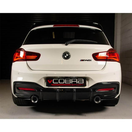 Cobra Exhausts - BMW F-Series OEM Style M Performance Larger 3.5" Slip-on Replacement Tips / Tailpipes