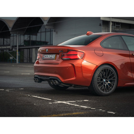 Cobra Exhausts - BMW M2 Competition Venom Race Rear Axle Back (Back Box Delete) Performance Exhaust