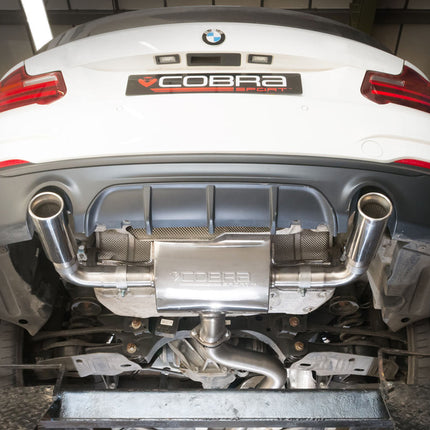 Cobra Exhausts - BMW M240i (F22/F23) (16-21) Rear Box (Cobra PPF Fitment)